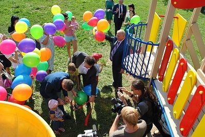 Яркий подарок детям ко Дню рождения Тюмени от СУЭНКО Яркий подарок детям ко Дню рождения Тюмени от СУЭНКО
